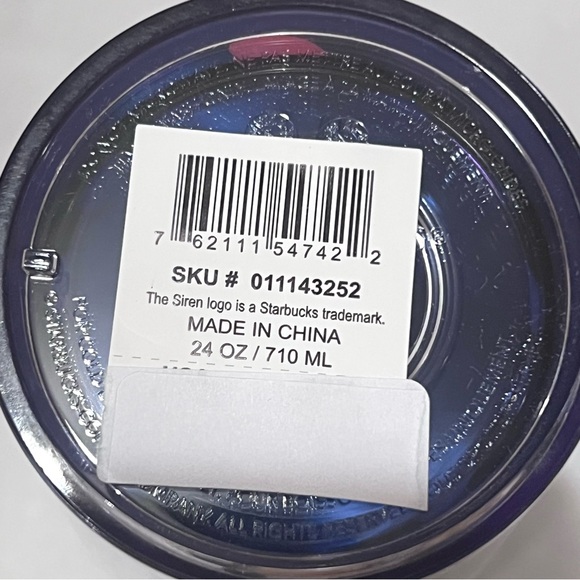 Starbucks Tropical Floral and Leaves Cold Cup Tumbler 24oz - Picture 10 of 11